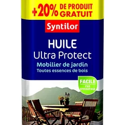 Castorama Huile Aquaréthane Pour Teck Teinte Naturelle Syntilor 1L + 20% Gratuit