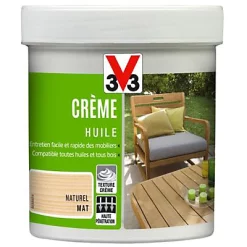 Castorama Huile Crème Naturel V33 500 Ml