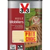 Castorama Huile Mobiliers V33 Naturel Mat 1L Prix Choc -Lasure Et Traitement Exterieur Soldes huile mobiliers v33 naturel mat 1l prix choc3153895053839 02c