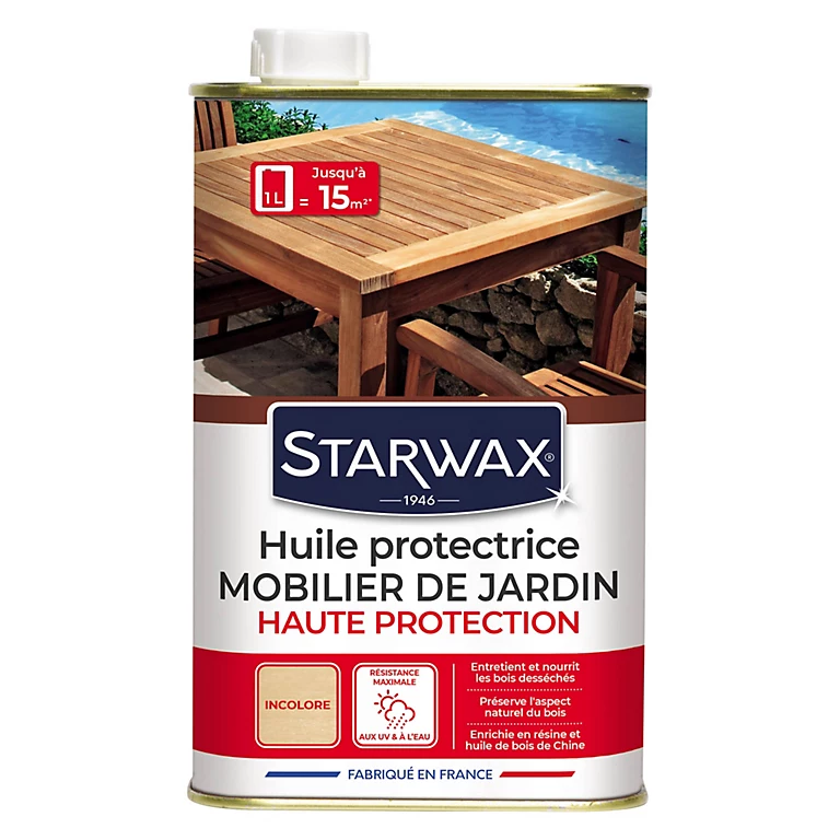 Castorama Huile Protectrice Mobilier De Jardin Teck 1L 3 Castorama Huile Protectrice Mobilier De Jardin Teck 1L