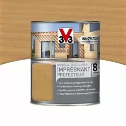 Castorama Imprégnant Protecteur V33 Sapin Du Nord 1L - 8 Ans