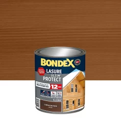 Castorama Lasure Bois Bondex Chêne Moyen 1L - 12 Ans