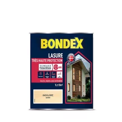 Castorama Lasure Bois Bondex Incolore 1L - 8 Ans