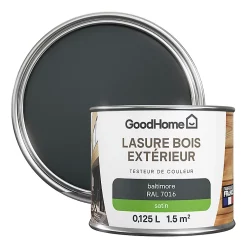 Castorama Lasure Bois Extérieur Baltimore Satin 8 Ans GoodHome 125ml