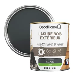Castorama Lasure Bois Extérieur Baltimore Satin 8 Ans GoodHome 750ml