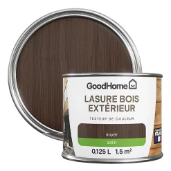 Castorama Lasure Bois Extérieur Noyer Satin 8 Ans GoodHome 125ml