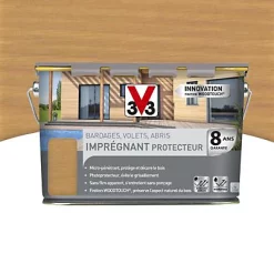 Castorama Lasure Bois Extérieur Sapin Du Nord Imprégnant 5 L