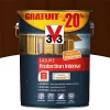 Castorama Lasure Bois Extérieur V33 Protection Intense Chêne Foncé 5L + 20% Gratuit -Lasure Et Traitement Exterieur Soldes lasure bois exterieur v33 protection intense chene fonce 5l 20 gratuit3153895013994 02c