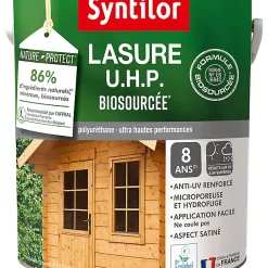 Castorama Lasure Bois Nature Protect Intérieur Extérieur Syntilor 5L Satiné Chêne Moyen