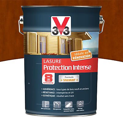 Castorama Lasure Bois Protection Intense V33 Chêne Ambré 5L - 8 Ans 3 Castorama Lasure Bois Protection Intense V33 Chêne Ambré 5L - 8 Ans