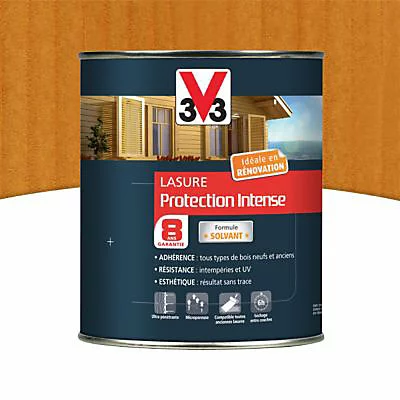 Castorama Lasure Bois Protection Intense V33 Chêne Clair 1L - 8 Ans 3 Castorama Lasure Bois Protection Intense V33 Chêne Clair 1L - 8 Ans