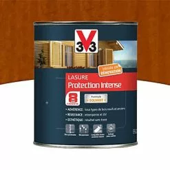 Castorama Lasure Bois Protection Intense V33 Chêne Doré 1L - 8 Ans