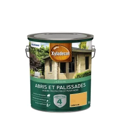 Castorama Lasure De Protection Pour Abris Et Palissades En Bois Xyladecor Mat 5L Chêne Clair