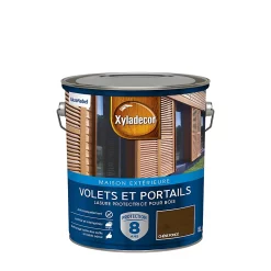 Castorama Lasure Protectrice Acrylique Volets Et Portails Xyladecor Satin 5L Chêne Foncé