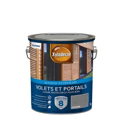 Castorama Lasure Protectrice Acrylique Volets Et Portails Xyladecor Satin 5L Gris