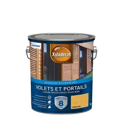 Castorama Lasure Protectrice Acrylique Volets Et Portails Xyladecor Satin 5L Lin Foncé