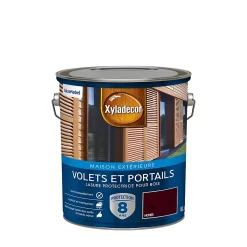 Castorama Lasure Protectrice Acrylique Volets Et Portails Xyladecor Satin 5L Noyer