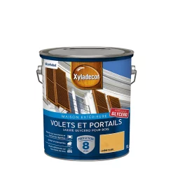 Castorama Lasure Protectrice Glycéro Volets Et Portails Xyladecor Satin 5L Chêne Clair