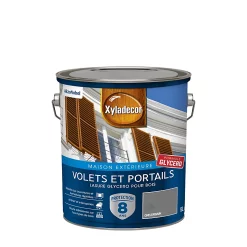 Castorama Lasure Protectrice Glycéro Volets Et Portails Xyladecor Satin 5L Gris