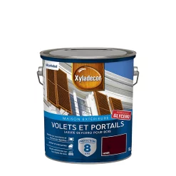 Castorama Lasure Protectrice Glycéro Volets Et Portails Xyladecor Satin 5L Noyer