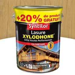 Castorama Lasure Syntilor Xylodhone Ultra Hautes Performances Chêne Naturel Satin 5L + 20% Gratuit