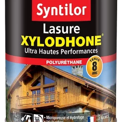 Castorama Lasure Syntilor Xylodhone Ultra Hautes PerFormances Gris Acier Satin 1L