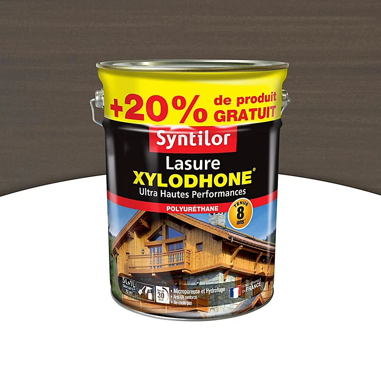 Castorama Lasure Syntilor Xylodhone Ultra Hautes Performances Gris Anthracite 5L + 20% Gratuit 3 Castorama Lasure Syntilor Xylodhone Ultra Hautes Performances Gris Anthracite 5L + 20% Gratuit