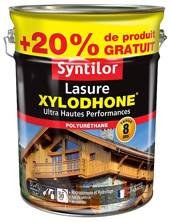 Castorama Lasure Syntilor Xylodhone Ultra Hautes Performances Noir 5L + 20% Gratuit 3 Castorama Lasure Syntilor Xylodhone Ultra Hautes Performances Noir 5L + 20% Gratuit