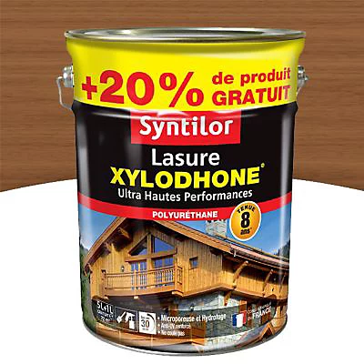 Castorama Lasure Syntilor Xylodhone Ultra Hautes Performances Teck Satin 5L + 20% Gratuit 3 Castorama Lasure Syntilor Xylodhone Ultra Hautes Performances Teck Satin 5L + 20% Gratuit