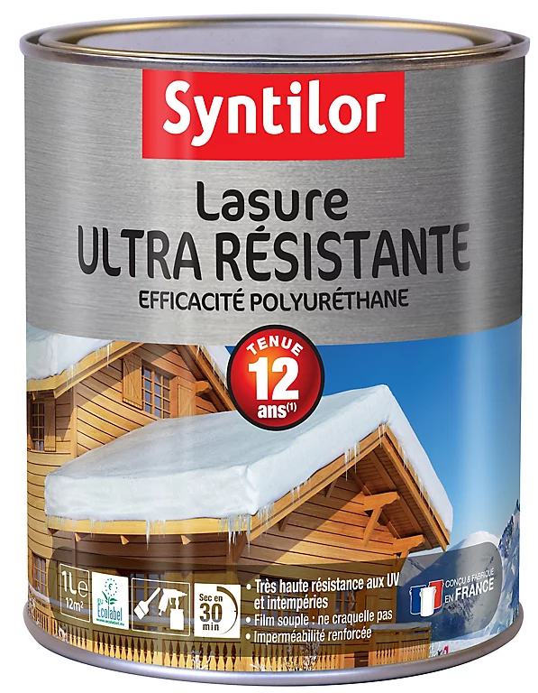 Castorama Lasure Ultra Résistante Syntilor Ton Chêne Rustique 1L 3 Castorama Lasure Ultra Résistante Syntilor Ton Chêne Rustique 1L