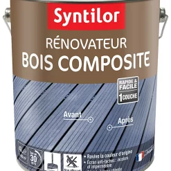 Castorama Peinture De Rénovation Bois Composite Syntilor 4L