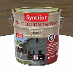 Castorama Protection Teintée Bois Syntilor Brun Chaud 2,5L - 8 Ans