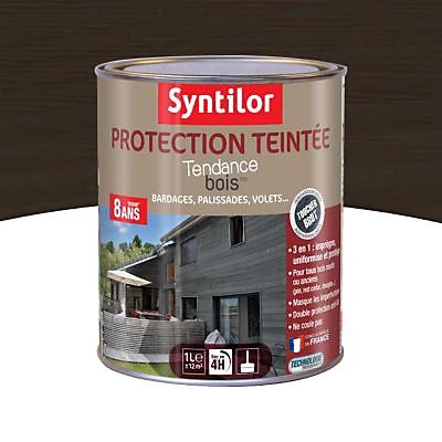 Castorama Protection Teintée Bois Syntilor Chêne Brûlé 1L - 8 Ans 3 Castorama Protection Teintée Bois Syntilor Chêne Brûlé 1L - 8 Ans