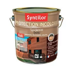 Castorama Protection Teintée Bois Syntilor Incolore 2,5L - 8 Ans