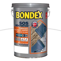 Castorama Rénovateur Terrasse Blanc Bondex 5L