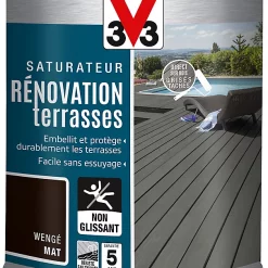 Castorama Rénovateur Terrasses Et Bardages Wengé V33 1L