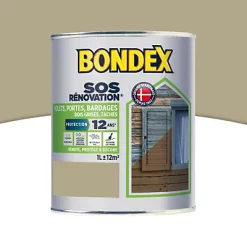 Castorama Rénovateur Volets Bois Bondex Taupe 1L