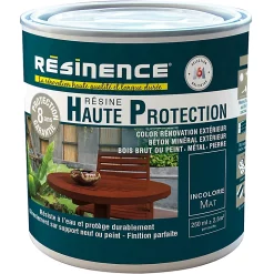 Castorama Résine Haute Protection Extérieur Résinence Mat 0,25L