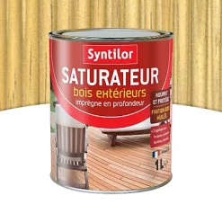 Castorama Saturateur Bois Extérieurs Incolore Syntilor 1L