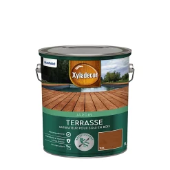 Castorama Saturateur Pour Abris, Terrasse Et Palissades En Bois Xyladecor Mat 5L Teak