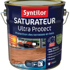 Castorama Saturateur Ultra Protect Protection Des Terrasses En Bois Naturel Mat Syntilor 2,5L