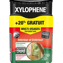 Castorama Traitement Multi-usages Xylophene 5L + 20% Gratuit