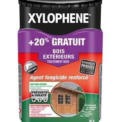Castorama Traitement Xylophène Bois Extérieurs 5L + 20% Gratuit