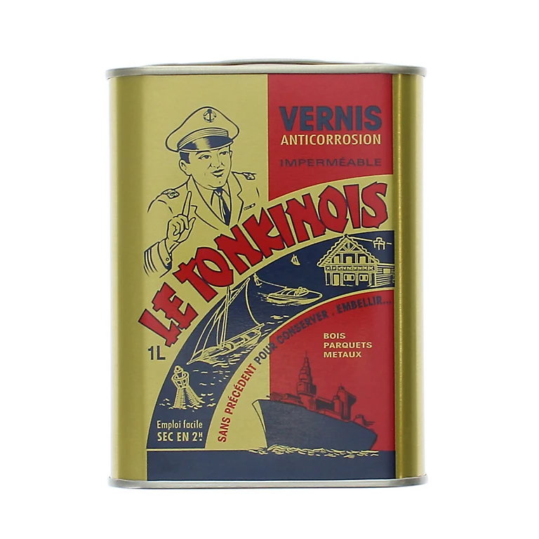 Castorama Vernis Anti-corrosion Imperméable Le Tonkinois Incolore 1L