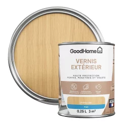 Castorama Vernis Bois Extérieur Chêne Clair GoodHome 0,25L
