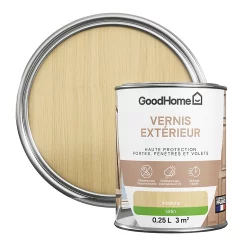 Castorama Vernis Bois Extérieur Satin Incolore GoodHome 0,25L