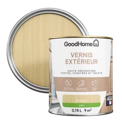 Castorama Vernis Bois Extérieur Satin Incolore GoodHome 0,75L