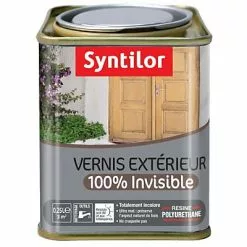 Castorama Vernis Bois Intérieur/extérieur Syntilor 100% Invisible Incolore Mat 0,25L
