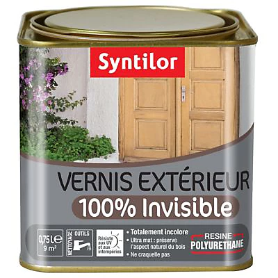 Castorama Vernis Bois Intérieur/extérieur Syntilor 100% Invisible Incolore Mat 0,75L 3 Castorama Vernis Bois Intérieur/extérieur Syntilor 100% Invisible Incolore Mat 0,75L