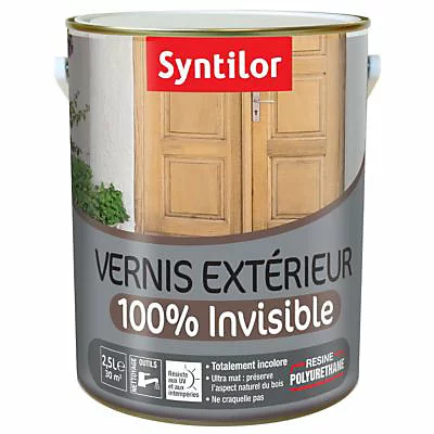 Castorama Vernis Bois Intérieur/extérieur Syntilor 100% Invisible Incolore Mat 2,5L 3 Castorama Vernis Bois Intérieur/extérieur Syntilor 100% Invisible Incolore Mat 2,5L